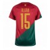 Cheap Portugal Rafael Leao #15 Home Football Shirt World Cup 2022 Short Sleeve